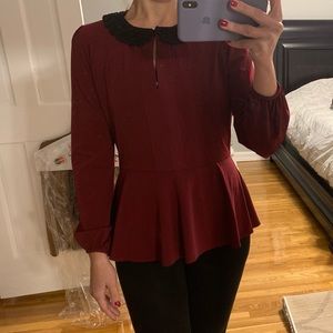 Peplum blouse